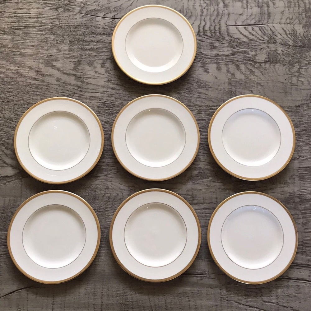 Pickard USA Richmond Salad Bread Plates Set of 7